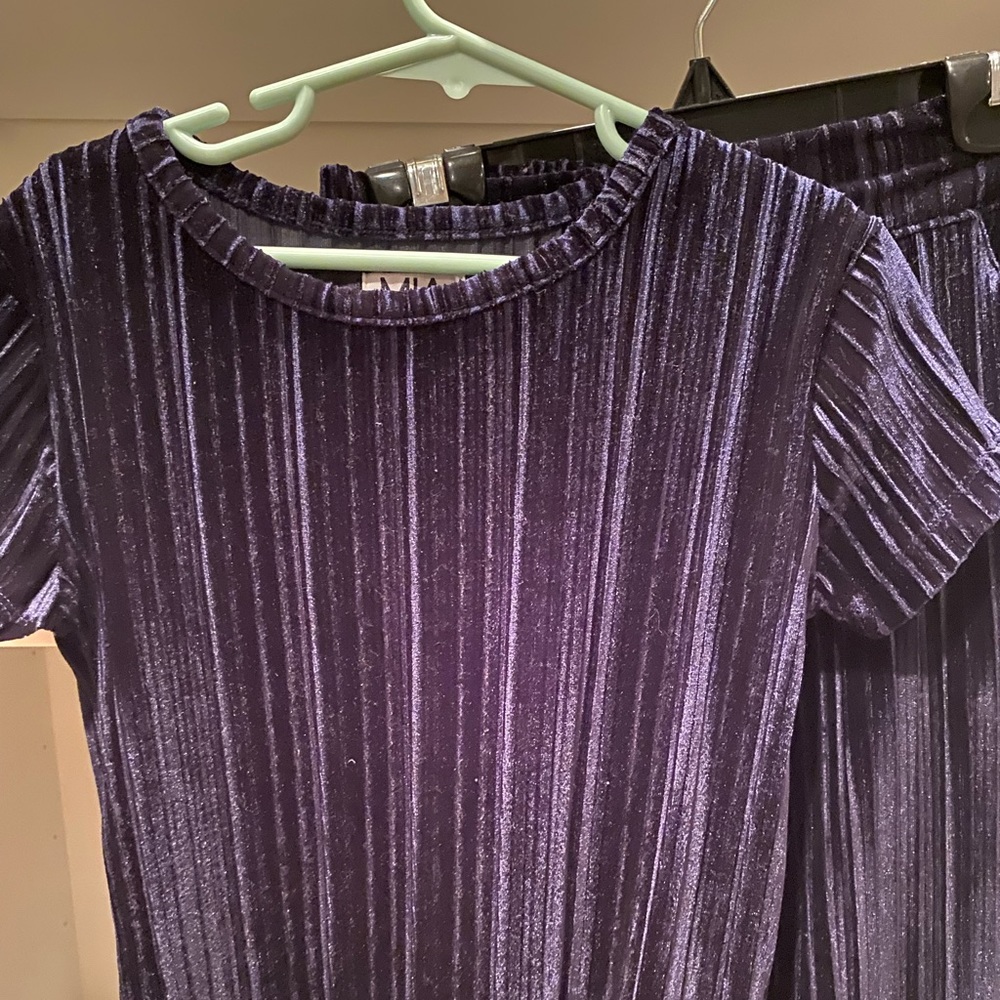 Navy Blue Power Suit - - 2pc